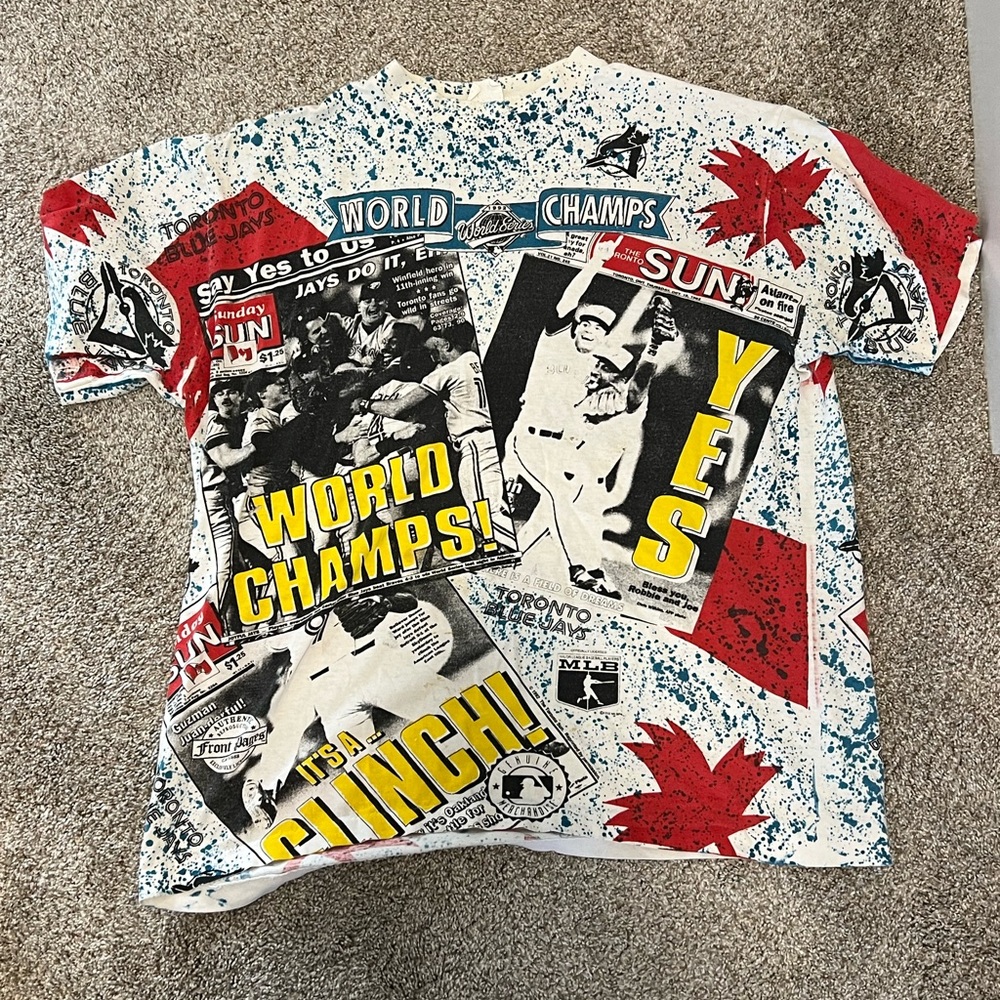 Authentic Vintage 1992 Blue Jays Shirt